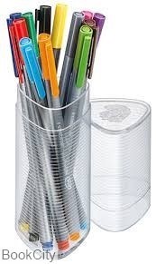 تصویر  ست روان‌نويس نوك نمدي تريپلاس 12 عددي STAEDTLER Triplus 334-PR12 0.3mm