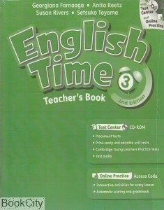 تصویر  English Time 3 Teachers Book CD