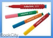 تصویر  اتود 0.5 بدنه سبز صورتي Artline Stix 7050
