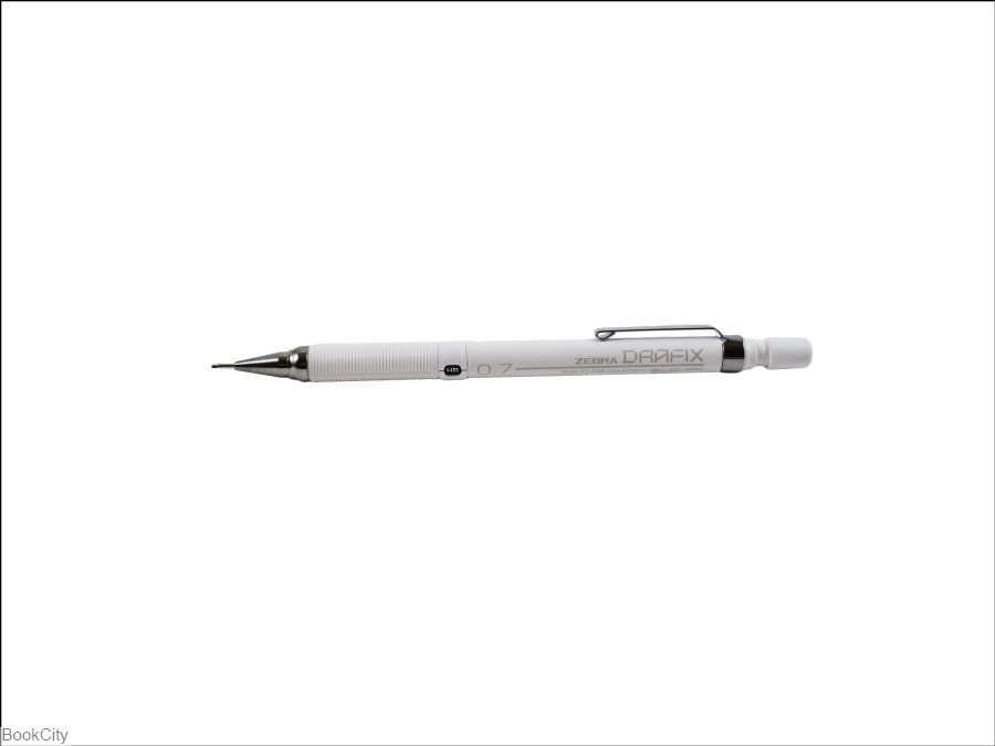 تصویر  اتود 0.7mm بدنه سفيد ZEBRA DM3 Drafix