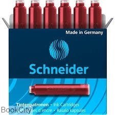 تصویر  فشنگ 6 تايي قرمز Schneider 106602