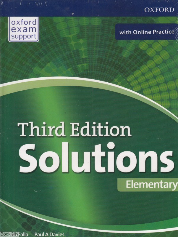 تصویر  Solutions Elementary SB WB
