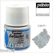 تصویر  رنگ پارچه اكليلي Pebeo 329209 45ml Silver 209