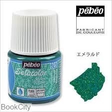 تصویر  رنگ پارچه اكليلي Pebeo 329202 45ml Emerald 202