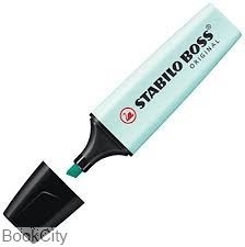 تصویر  ماژيك هاي‌لايت آبي پاستلي STABILO BOSS 70/113