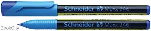 تصویر  روان‌نويس نوك‌نمدي آبي Schneider 10301801 0.7mm Maxx 246