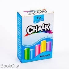 تصویر  گچ رنگي 10 رنگ mungyo manimoo chalk