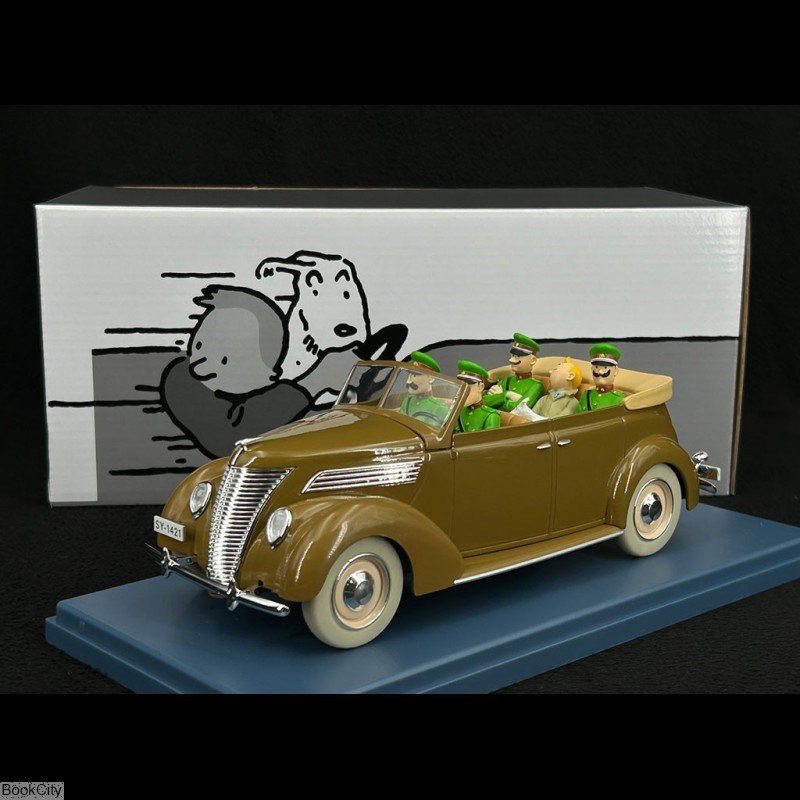 تصویر  مدل ماشين فورد كانورتيبل ‏TINTIN 29950