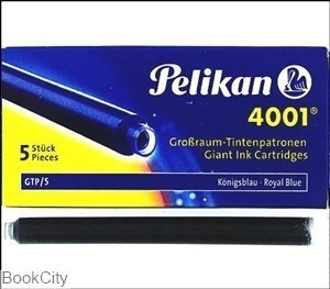 تصویر  جوهر فشنگي آبي بلند Pelikan