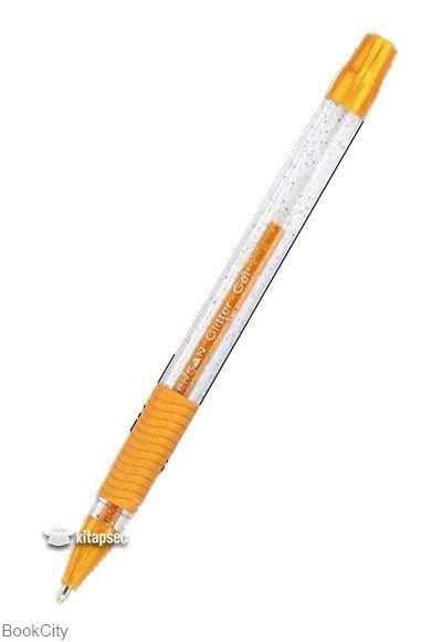 تصویر  خودكار ژله‌اي اكليلي طلايي Pensan Glitter-Gel 22801 1.0mm