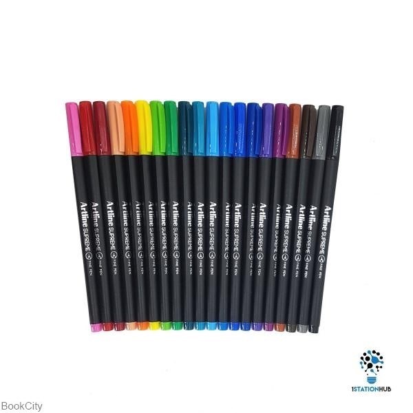 تصویر  روان‌نويس نوك نمدي قهوه‌اي سوخته Artline Supreme 200