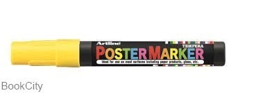 تصویر  ماژيك پوستر زرد فلورسنتي Artline Poster Marker EPP-4 4mm