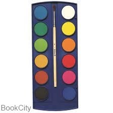 تصویر  آبرنگ 12 رنگ Pelikan Junior