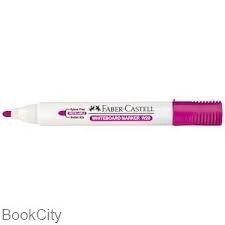 تصویر  ماژيك وايت‌برد نوك گرد صورتي FABER CASTELL 254028