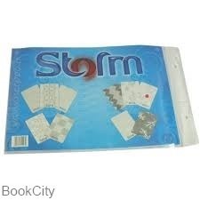 تصویر  جلد آماده چسبي كتاب storm