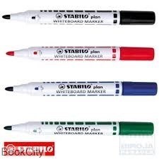 تصویر  ماژيك وايت‌برد قرمز نوك گرد STABILO 6411040