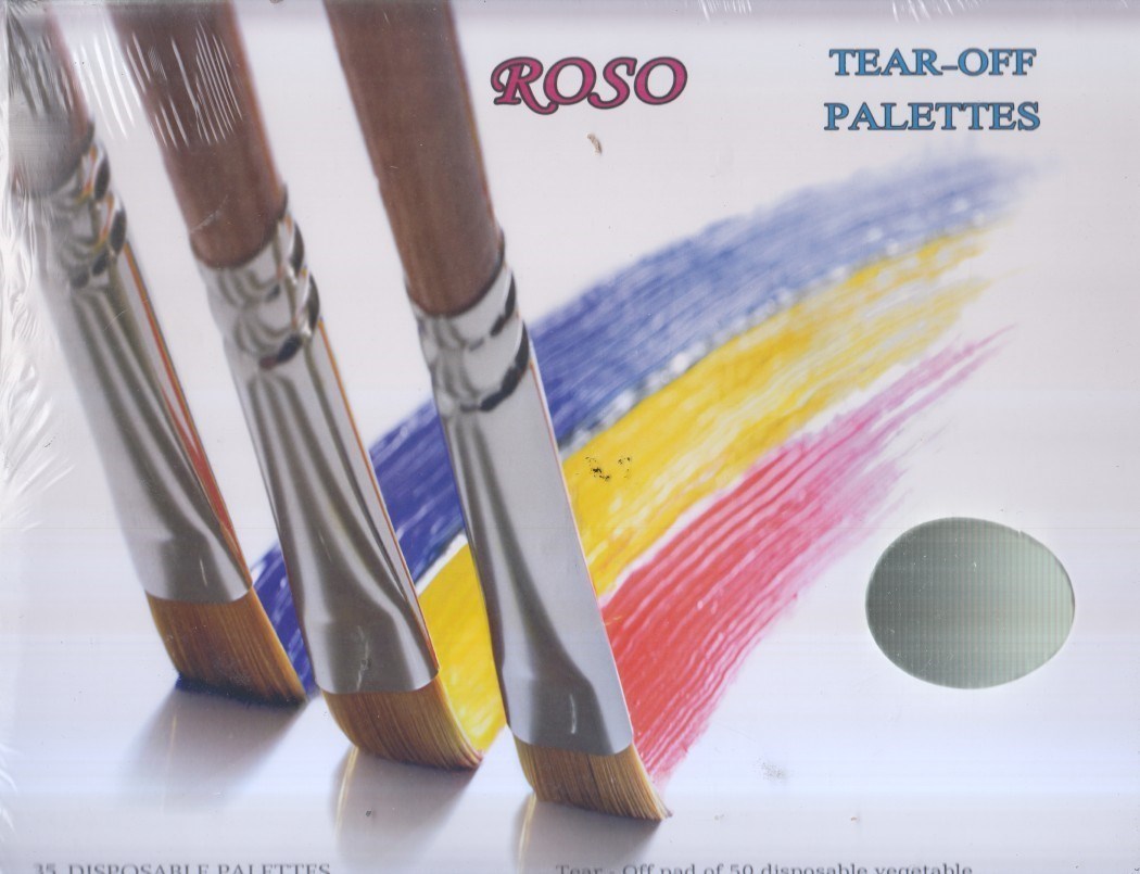 تصویر  پالت يكبار مصرف 30 برگي ROSO
