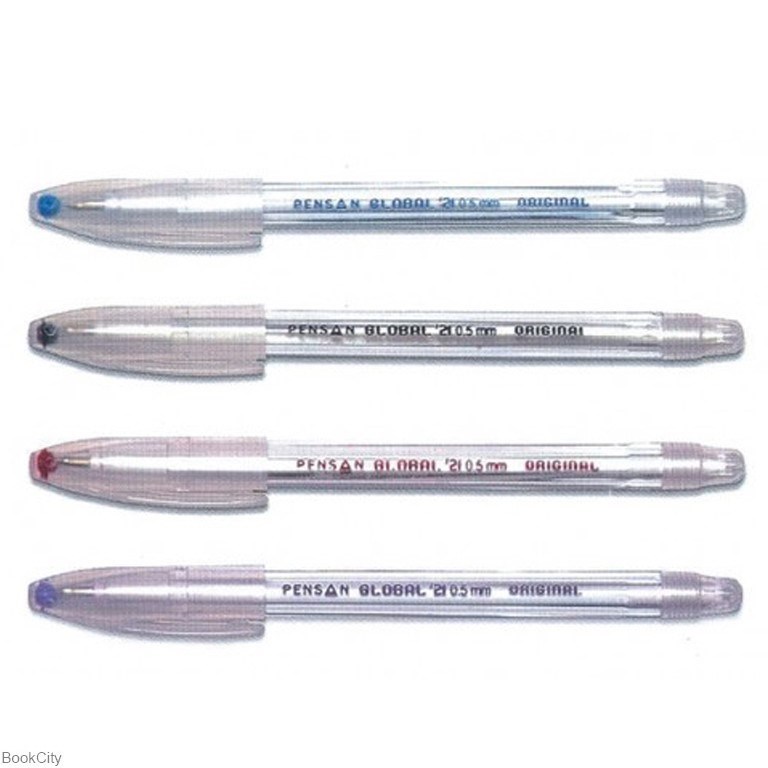تصویر  خودكار مشكي Pensan Global 22150 0.5mm