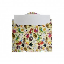 تصویر  پوشه A4 فانتزي طرح‌دار PAPCO A4G A4f-114