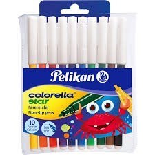 تصویر  ماژيك نقاشي 10 رنگ Pelikan Colorella Star 985663