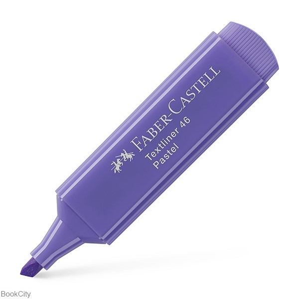 تصویر  ماژيك هاي‌لايت بنفش پاستلي FABER CASTELL 1546 Pastell