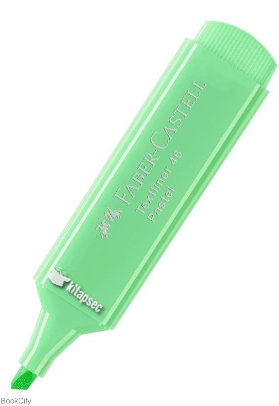 تصویر  ماژيك هاي‌لايت سبز پاستلي FABER CASTELL 1546 Pastell
