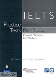 تصویر  IELTS Practice Tests Plus 3 CD