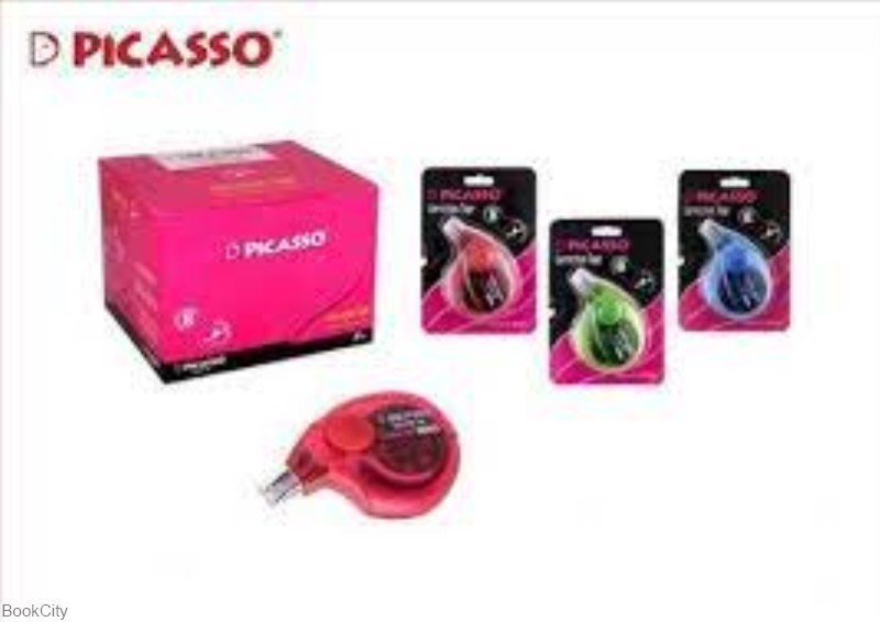 تصویر  لاك غلط‌گير نواري 8 متري PICASSO 2080