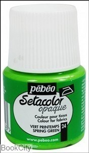 تصویر  رنگ پارچه مات Pebeo 295024 45ml Spring Green 24