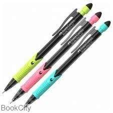 تصویر  اتود 0.7mm پاك‌كن‌دار بدنه رنگي FABER CASTELL 531712