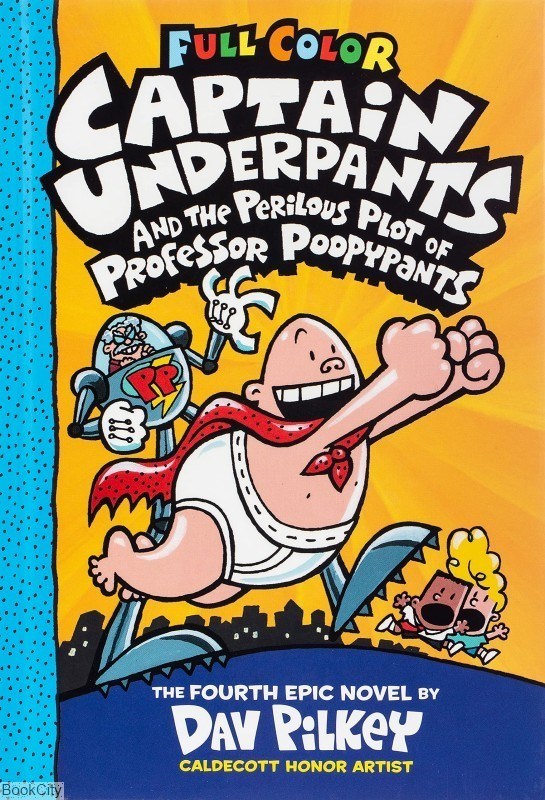 تصویر  Captain Underpants (4) and the Perilous Plot of Professor Poopypants