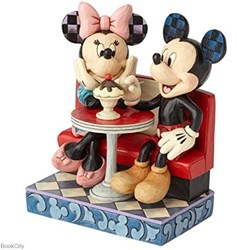 تصویر  Mickey and Minnie Mouse Soda Shop Figurine 4059751