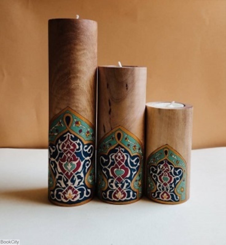 تصویر  ست سه تايي شمعدان