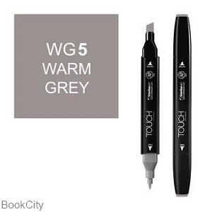 تصویر  ماژيك طراحي 1 TOUCH WG0.5 Warm Grey Brush