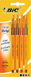 تصویر  خودكار 4 رنگ بدنه نارنجي BIC Crystal Grip