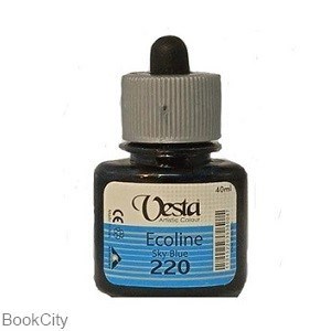 تصویر  اكولين آبي آسماني VESTA 40ml 220