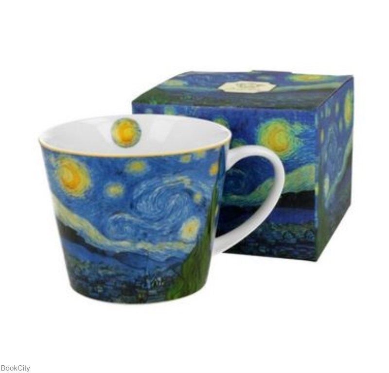 تصویر  Jumbo Cup  Klimt Starry Night By Van Gogh 7204