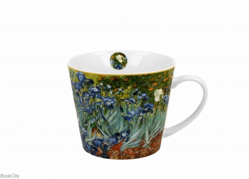 تصویر  Jumbo Cup  Klimt Irises  By Van Gogh 7600