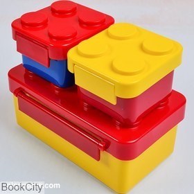 تصویر  ظرف غذا لگويي 3 طبقه ليليان