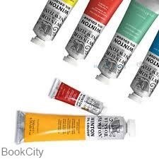 تصویر  رنگ روغن WINSOR 1414337 37ml Lamp Black