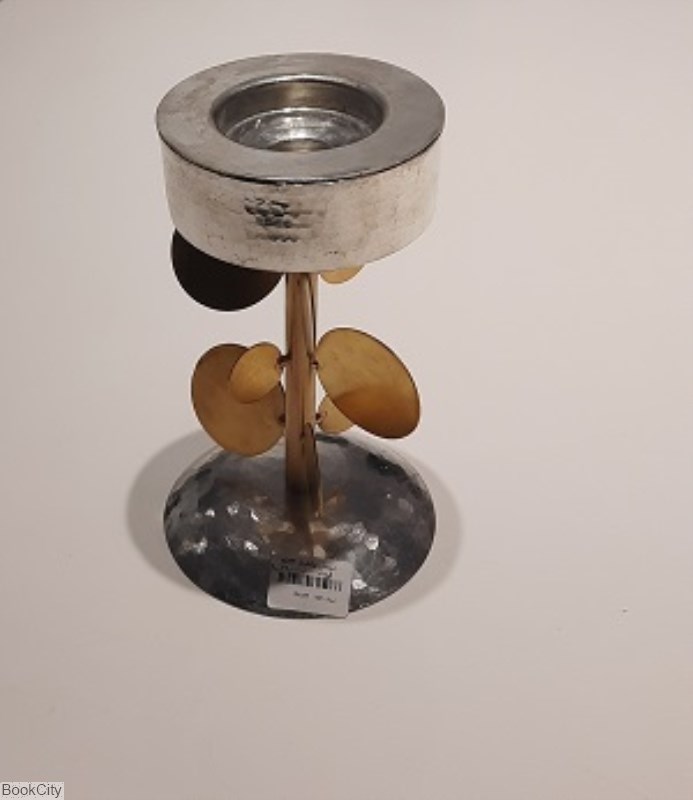 تصویر  شمعدان پولك‌دار 14cm