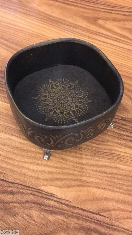 تصویر  كاسه مربع پايه‌دار 14×14