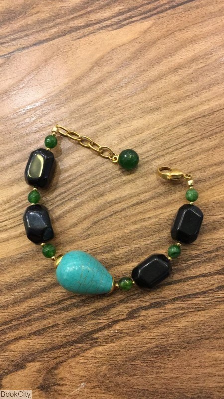 تصویر  دستبند فيروزه انيكس و عقيق