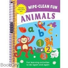 تصویر  Wipe Clean Fun Animals