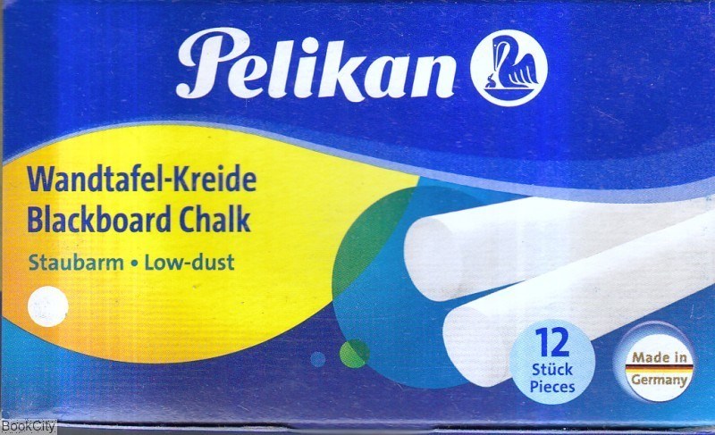 تصویر  گچ تخته سياه 12 عددي سفيد Pelikan 701359