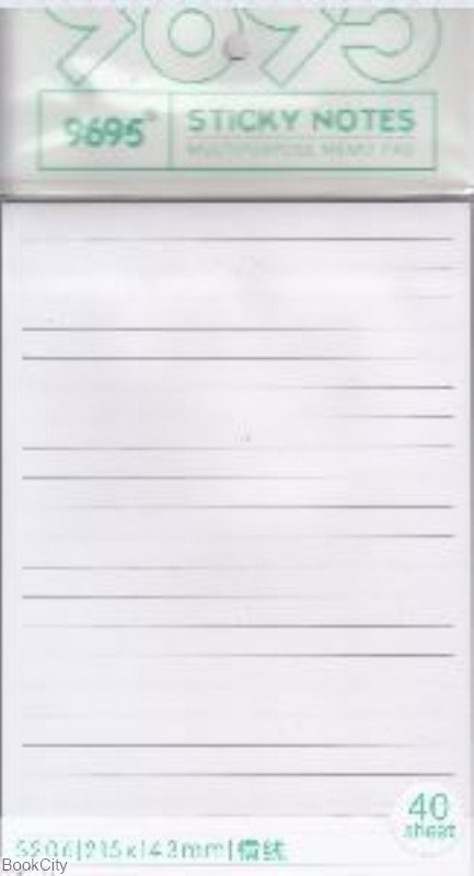 تصویر  يادداشت چسب‌دار خطي 40 برگ S205 A6