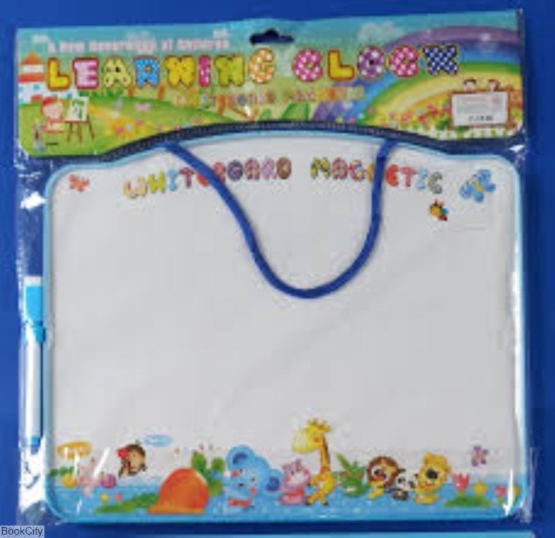 تصویر  تخته وايت‌برد و ساعت آموزشي JL008