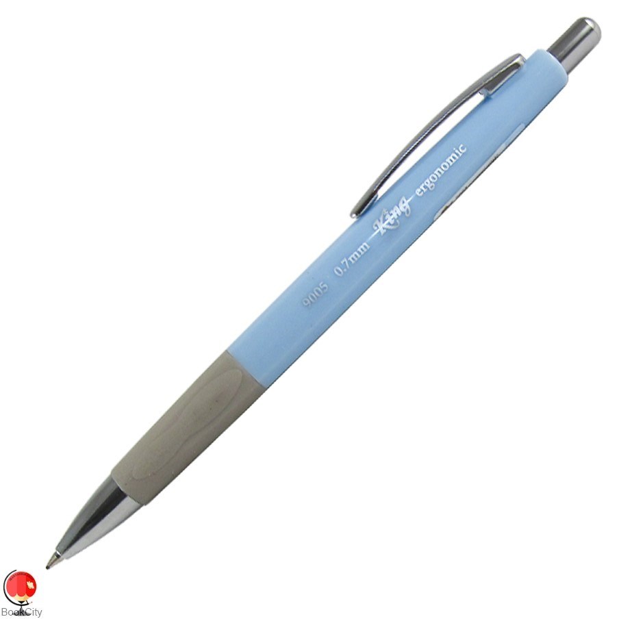 تصویر  اتود مثلثي گريپ‌دار پاستلي King 9005 0.7mm