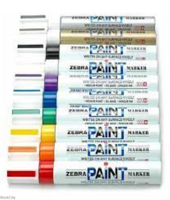 تصویر  ماژيك آبي Zebra Paint Marker