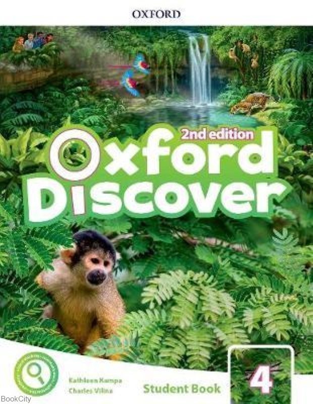 تصویر  Oxford Discover 4 SB WB CD